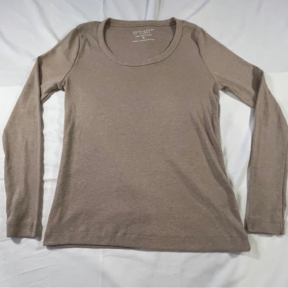 Primark Taupe Long Sleeve Tee